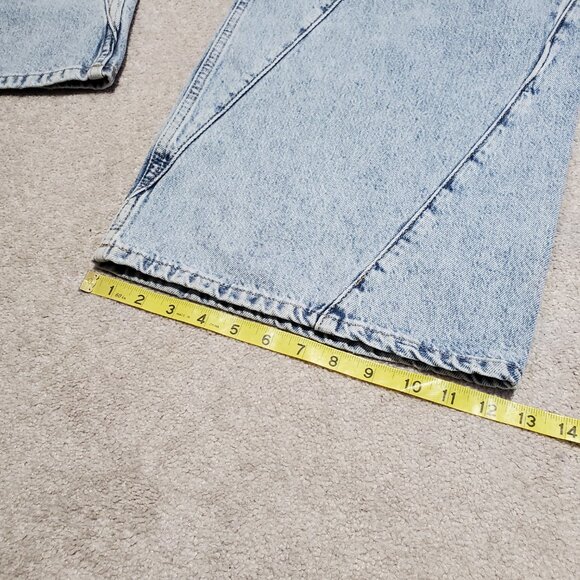 RAG & BONE NWT The Serena High-Rise Splice Jeans Wide Leg Oconee Womens 28 x 31" - Picture 16 of 16